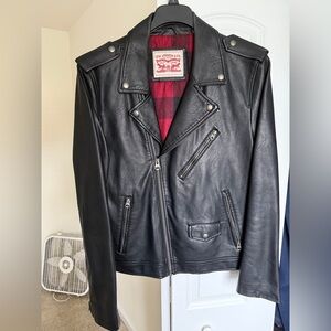 Levi’s leather biker jacket